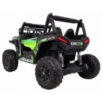 Buggy UTV Terenówka dla dzieci Zielony + Pilot + Bagażnik + Wolny Start + EVA + MP3 LED - obrazek 4