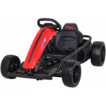 Gokart FX1 Drift Master na akumulator dla dzieci Czerwony + Funkcja Driftu + Koła EVA - obrazek 2