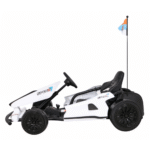 Gokart Speed 7 Drift King na akumulator dla dzieci Biały + Funkcja driftu + Sportowe siedzenie + 2 Prędkości + EVA - obrazek 7