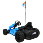 Gokart Speed 7 Drift King na akumulator dla dzieci Niebieski + Funkcja driftu + Sportowe siedzenie + 2 Prędkości + EVA - obrazek 3