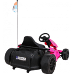 Gokart Speed 7 Drift King na akumulator dla dzieci Różowy + Funkcja driftu + Sportowe siedzenie + 2 Prędkości + EVA - obrazek 3