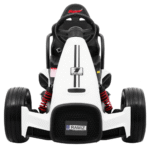 Gokart na akumulator Bolid XR-1 dla dzieci Biały + Regulowana kierownica + Profilowane siedzenie - obrazek 5