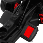 Gokart na akumulator Bolid XR-1 dla dzieci Biały + Regulowana kierownica + Profilowane siedzenie - obrazek 9