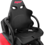 Gokart na akumulator Bolid XR-1 dla dzieci Czerwony + Regulowana kierownica + Profilowane siedzenie - obrazek 8