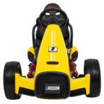 Gokart na akumulator Bolid XR-1 dla dzieci Żółty + Regulowana kierownica + Profilowane siedzenie - obrazek 5