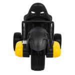 Gokart na akumulator Bolid XR-1 dla dzieci Żółty + Regulowana kierownica + Profilowane siedzenie - obrazek 6