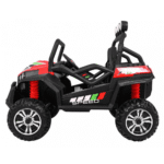 Grand Buggy Strong Lift dla dzieci Czerwony + Napęd 4x4 + Pilot + Bagażnik + Radio MP3 + LED - obrazek 7