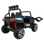 Grand Buggy Strong Lift dla dzieci Niebieski + Napęd 4x4 + Pilot + Bagażnik + Radio MP3 + LED - obrazek 3
