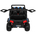 Grand Buggy Strong Lift dla dzieci Niebieski + Napęd 4x4 + Pilot + Bagażnik + Radio MP3 + LED - obrazek 5
