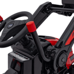Koparka Traktor na akumulator dla dzieci Czerwony + Ruchome Ramię Łyżka + Pilot + Wolny Start + Radio FM + LED - obrazek 10