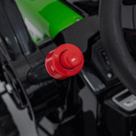 Koparka Traktor na akumulator dla dzieci Zielony + Ruchome Ramię Łyżka + Pilot + Wolny Start + Radio FM + LED - obrazek 10