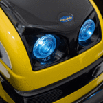 Koparka Traktor na akumulator dla dzieci Żółty + Ruchome Ramię Łyżka + Pilot + Wolny Start + Radio FM + LED - obrazek 10