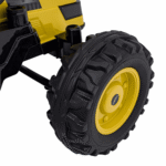 Koparka Traktor na akumulator dla dzieci Żółty + Ruchome Ramię Łyżka + Pilot + Wolny Start + Radio FM + LED - obrazek 13