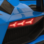 lamborghini aventador sv na akumulator dla 2 dzieci niebieski silnik bezszczotkowy pompowane kola audio led - zdjecie produktu 8