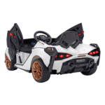 Lamborghini SIAN na akumulator dla dzieci Biały + Pilot + EVA + Wolny Start + Audio LED - obrazek 6