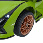 Lamborghini SIAN na akumulator dla dzieci Zielony + Pilot + EVA + Wolny Start + Audio LED - obrazek 15