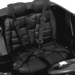 Land Rover Discovery dla dzieci Czarny + Pilot + 5-pkt pasy + Regulacja siedzenia + EVA + MP3 LED - obrazek 9