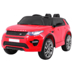 Land Rover Discovery dla dzieci Czerwony + Pilot + 5-pkt pasy + Regulacja siedzenia + EVA + MP3 LED - obrazek 2