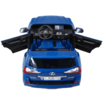 Lexus LX570 Lakierowane Autko dla 2 dzieci Niebieski + Pilot + Koła EVA + Radio MP3 LED - obrazek 3