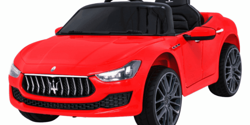 maserati ghibli na akumulator dla dzieci czerwony pilot wolny start eva mp3 usb led - zdjecie produktu 1
