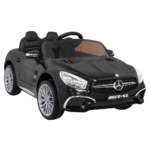 Mercedes Benz AMG SL65 S elektryczny dla dzieci Czarny + Pilot + Audio LED + Ekoskóra + EVA + Wolny Start