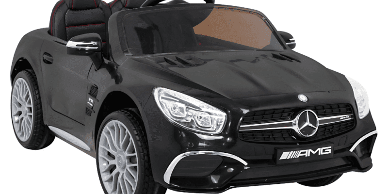 mercedes benz amg sl65 s elektryczny dla dzieci czarny pilot audio led ekoskora eva wolny start / mercedes amg sl65 dla dzieci czarny pilot bagaznik regulacja siedzenia mp3 led wolny start