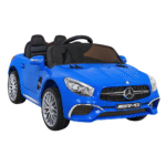 Mercedes Benz AMG SL65 S elektryczny dla dzieci Niebieski + Pilot + Audio LED + Ekoskóra + EVA + Wolny Start