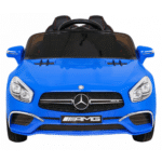 Mercedes Benz AMG SL65 S elektryczny dla dzieci Niebieski + Pilot + Audio LED + Ekoskóra + EVA + Wolny Start - obrazek 3