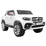 Mercedes Benz X-Class dla dzieci Biały + Pilot + Napęd 4x4 + MP4 + Bagażnik + LED + EVA