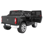 Mercedes Benz X-Class dla dzieci Czarny + Pilot + Napęd 4x4 + MP4 + Bagażnik + LED + EVA - obrazek 4