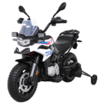 Motor BMW F850 GS na akumulator dla dzieci Biały + Kółka pomocnicze + Audio LED + Wolny Start + EVA - obrazek 2
