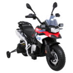 Motor BMW F850 GS na akumulator dla dzieci Czerwony + Kółka pomocnicze + Audio LED + Wolny Start + EVA