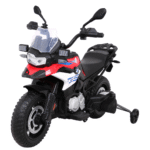 Motor BMW F850 GS na akumulator dla dzieci Czerwony + Kółka pomocnicze + Audio LED + Wolny Start + EVA - obrazek 2