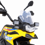 Motor BMW F850 GS na akumulator dla dzieci Żółty + Kółka pomocnicze + Audio LED + Wolny Start + EVA - obrazek 11