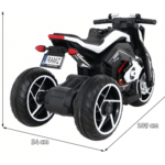 Motor Future na akumulator dla dzieci Biały + Panel audio + Wolny Start + Koła EVA - obrazek 10