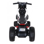 Motor Future na akumulator dla dzieci Biały + Panel audio + Wolny Start + Koła EVA - obrazek 6