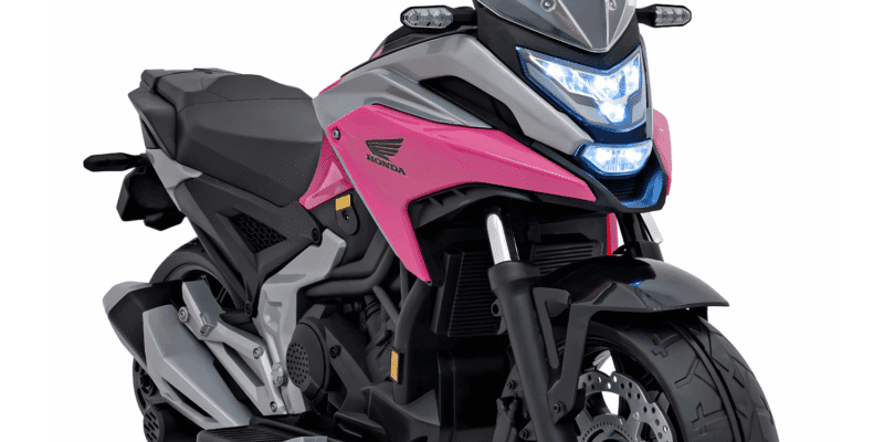 motor honda nc750x rozowy