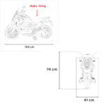 Motor Honda NC750X Żółty - obrazek 14