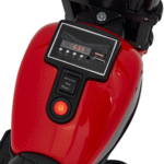 Motorek Chopper FASTER na akumulator dla dzieci Czerwony + Radio FM + Panel audio + LED - obrazek 10