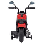 Motorek Chopper FASTER na akumulator dla dzieci Czerwony + Radio FM + Panel audio + LED - obrazek 6
