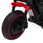 Motorek Chopper FASTER na akumulator dla dzieci Czerwony + Radio FM + Panel audio + LED - obrazek 9