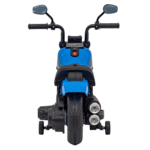 Motorek Chopper FASTER na akumulator dla dzieci Niebieski + Radio FM + Panel audio + LED - obrazek 6