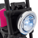 Motorek Chopper FASTER na akumulator dla dzieci Różowy + Radio FM + Panel audio + LED - obrazek 11