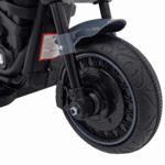 Motorek Chopper FASTER na akumulator dla dzieci Szary + Radio FM + Panel audio + LED - obrazek 9