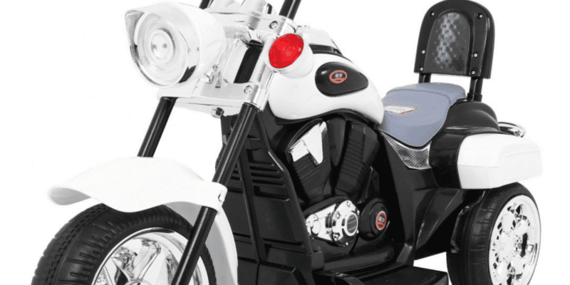 motorek chopper nightbike bialy - zdjecie produktu 1