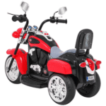 Motorek Chopper NightBike Czerwony - obrazek 4