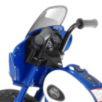 Motorek Chopper na akumulator dla dzieci Niebieski + 3 koła + Dźwięki + Światła LED - obrazek 8