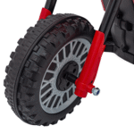 Motorek Cross Honda CRF 450R na akumulator dla dzieci Czerwony + 3 Koła + Gumowy Bieżnik + Klakson - obrazek 10