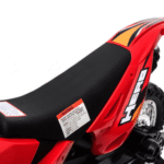 Motorek Cross dla dzieci Pojazd na akumulator Czerwony + Pomocnicze kółka + Dźwięki LED - obrazek 11