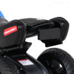 Motorek Fast Tourist na akumulator dla dzieci Niebieski + Audio + Światła + Ekoskóra - obrazek 9